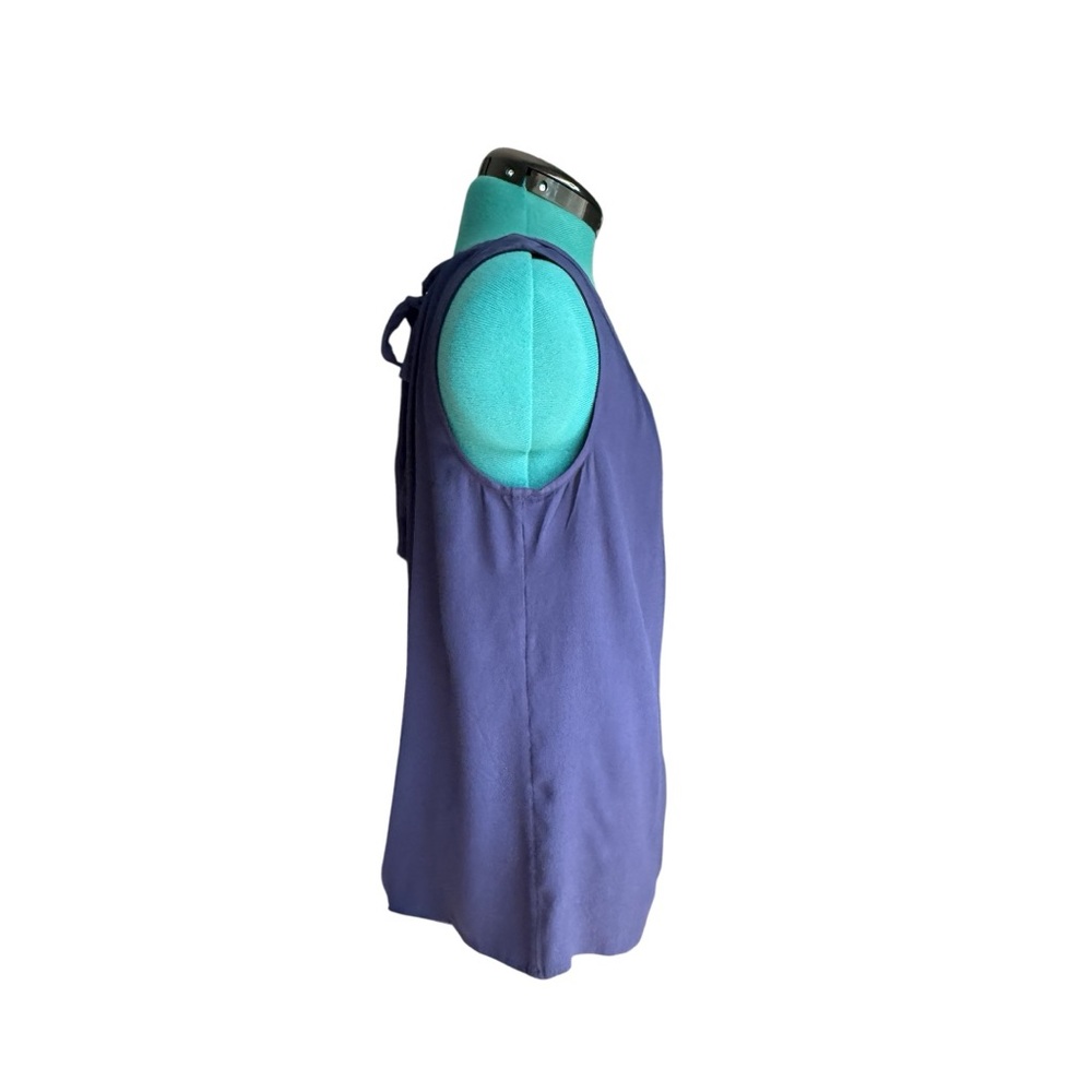 Boden Blue Pleated Blouse with Classic Style - Picture 9 of 11